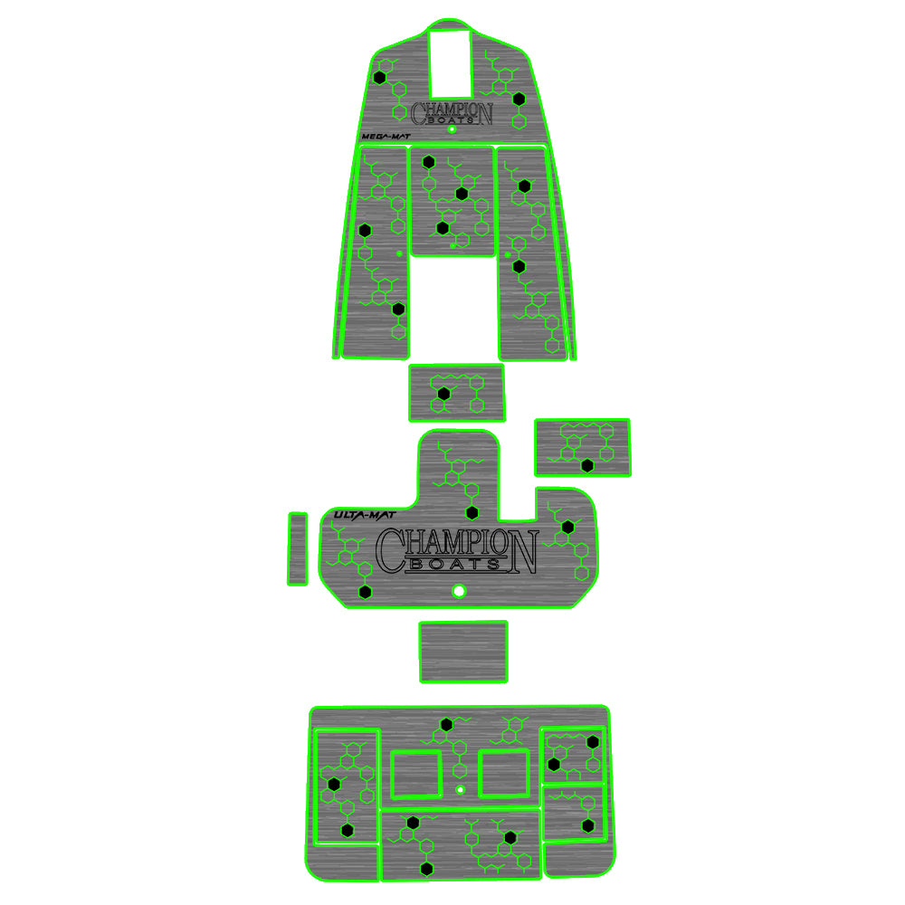 Ulta-Mat by Hennessey Outdoors - 2004 CHAMPION 206 Full Boat