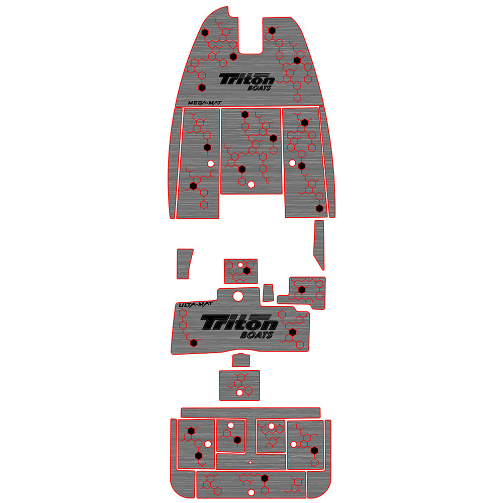 Ulta-Mat by Hennessey Outdoors - 2017 TRITON 21 TRX ELITE MAT KITS