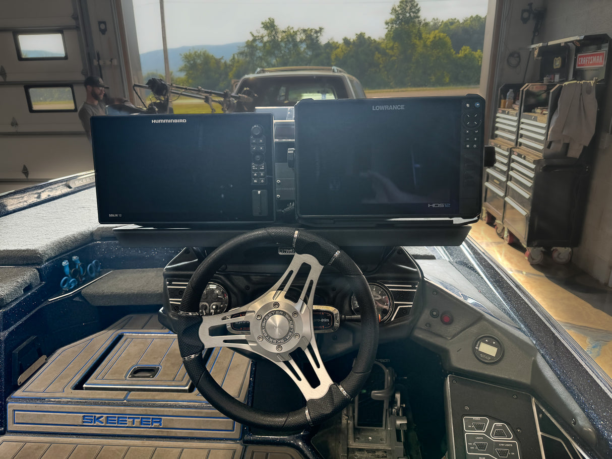 H.O.E DUAL CONSOLE MOUNT SYSTEM -  SKEETER FXR SERIES  2022+