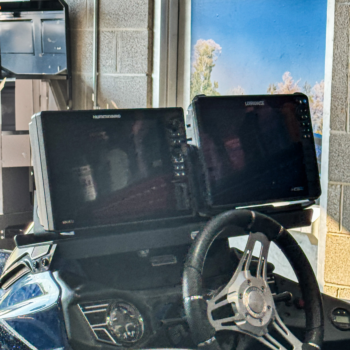 H.O.E DUAL CONSOLE MOUNT SYSTEM -  SKEETER FXR SERIES  2022+