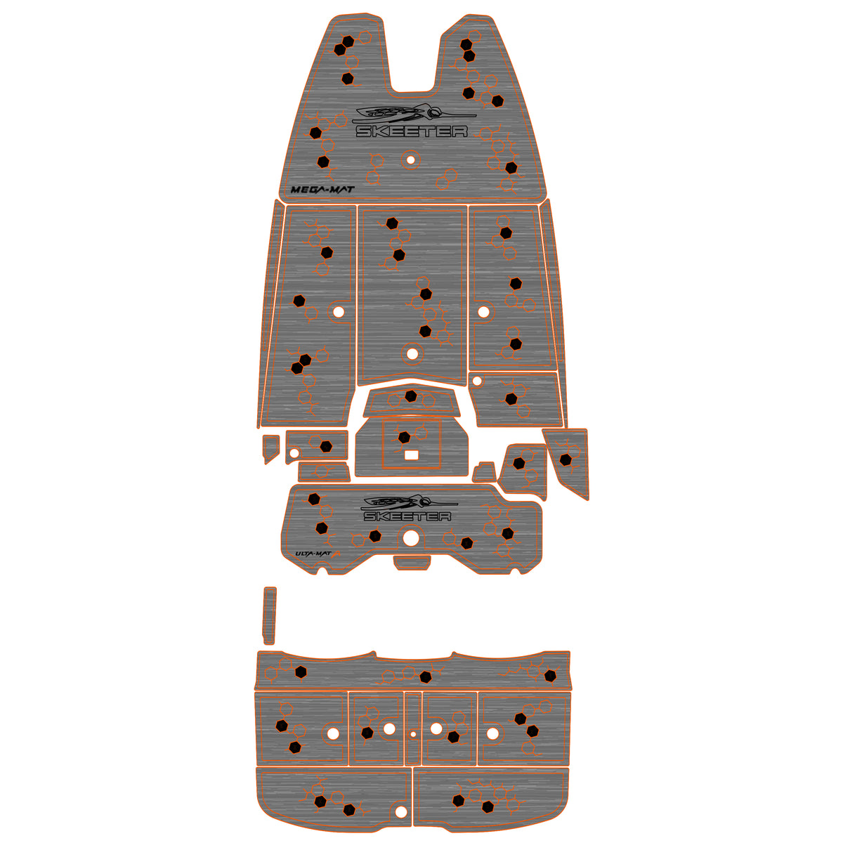 Ulta-Mat by Hennessey Outdoors - 2023 SKEETER FXR21 full boat