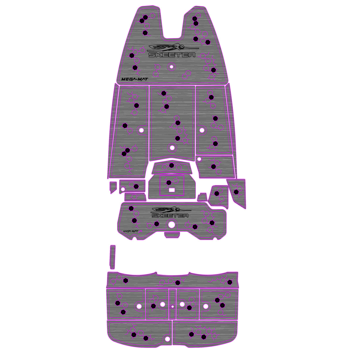 Ulta-Mat by Hennessey Outdoors - 2023 SKEETER FXR21 full boat