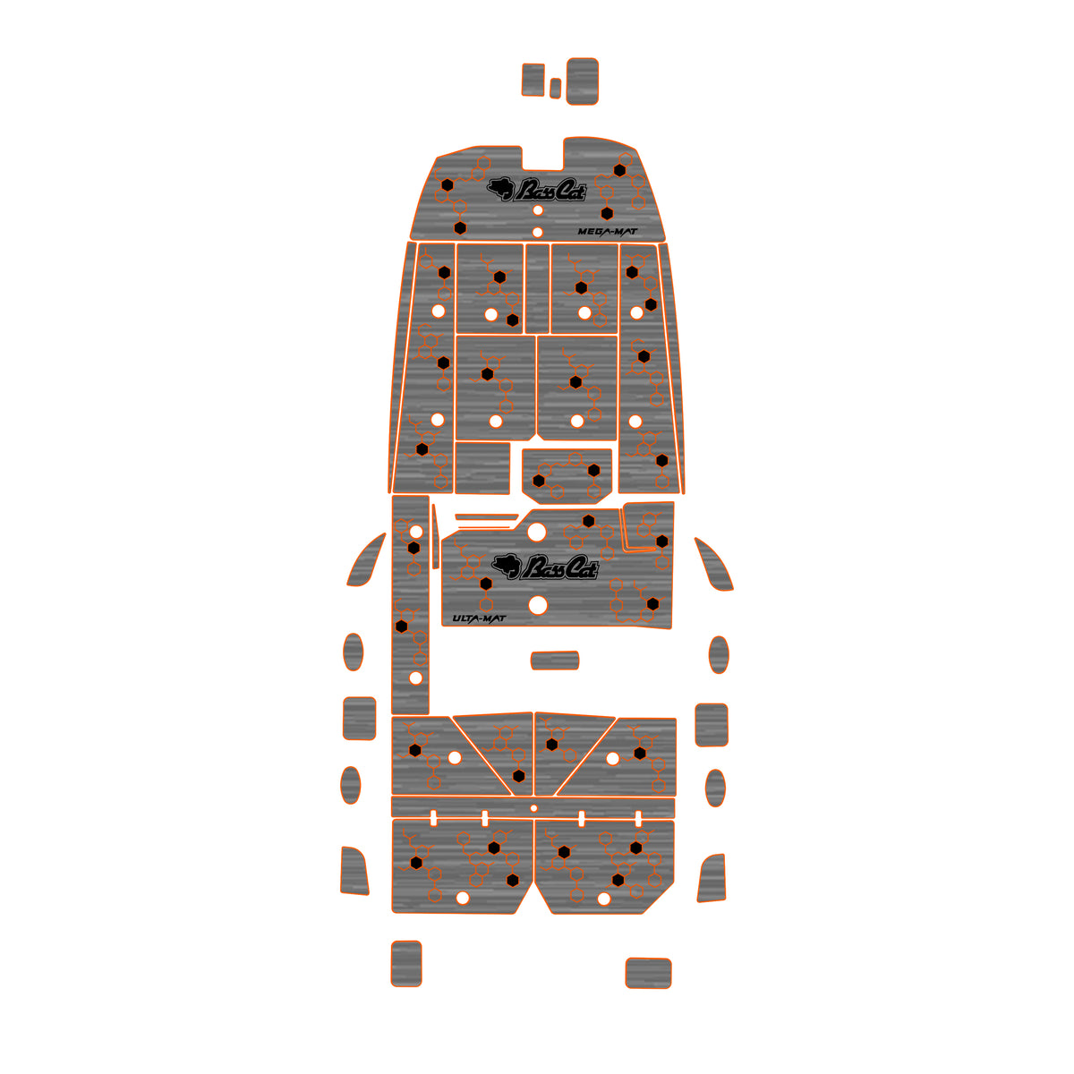 Ulta-Mat by Hennessey Outdoors - BASSCAR 2021 22 JAQUAR full boat