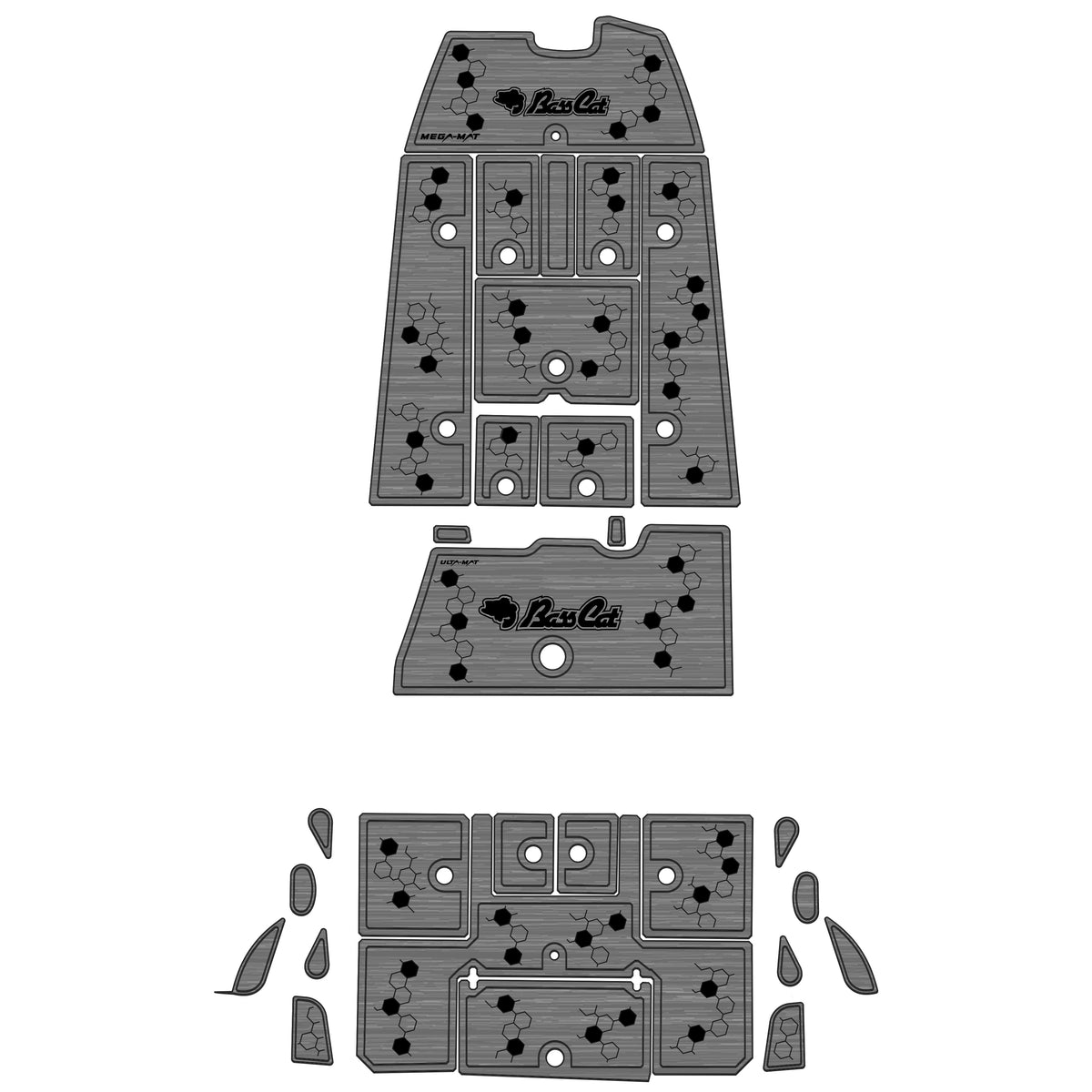 Ulta-Mat by Hennessey Outdoors - 2006 BASSCAT PUMA MAT KITS