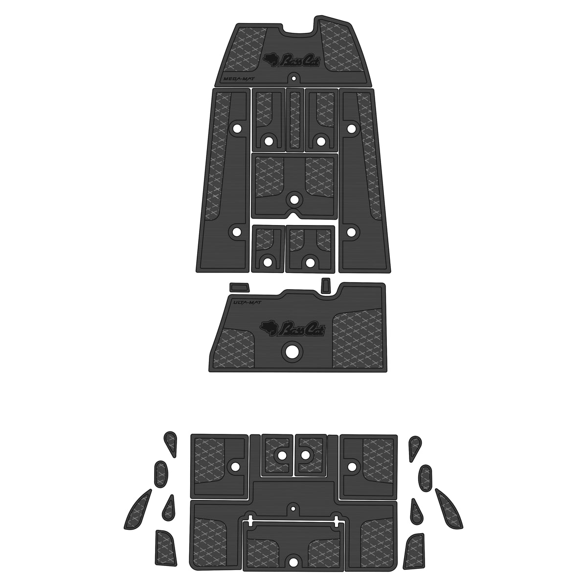 Ulta-Mat by Hennessey Outdoors - 2006 BASSCAT PUMA MAT KITS