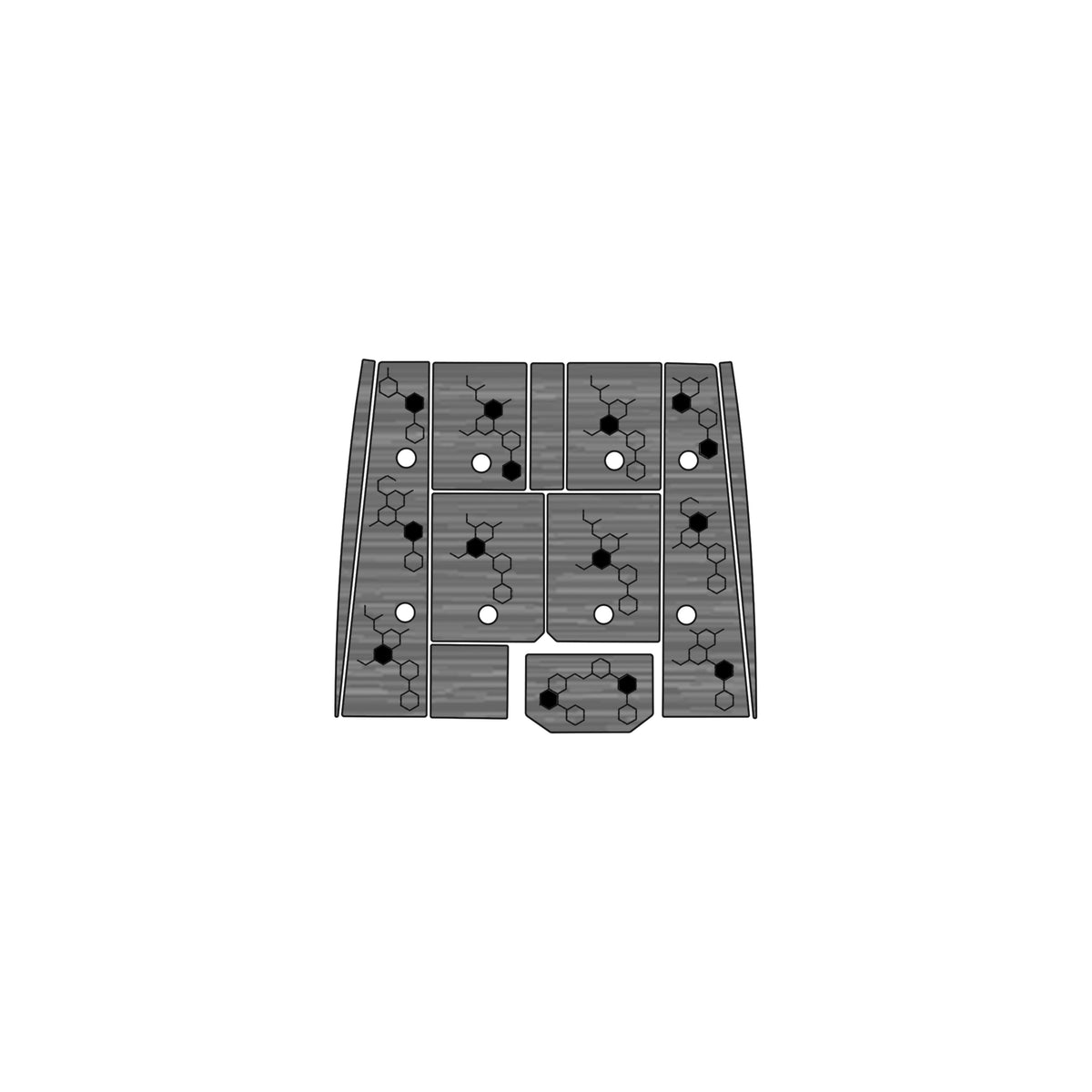 Ulta-Mat by Hennessey Outdoors - BASSCAR 2021 22 JAQUAR full boat