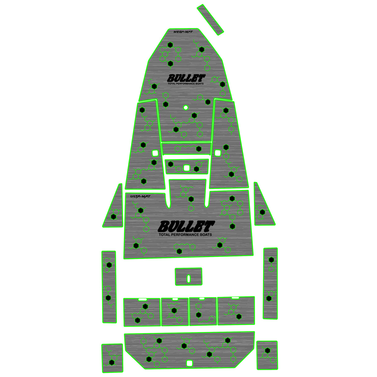 Ulta-Mat by Hennessey Outdoors - Bullet 2008 20xdc Full Boat