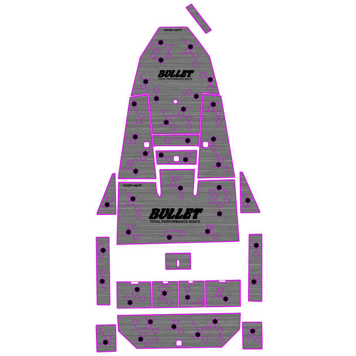 Ulta-Mat by Hennessey Outdoors - Bullet 2008 20xdc Full Boat