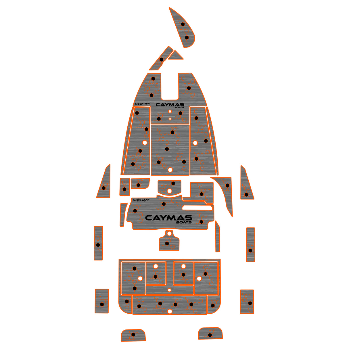 Ulta-Mat by Hennessey Outdoors - CAYMAS 2007 201 PRO Full Boat