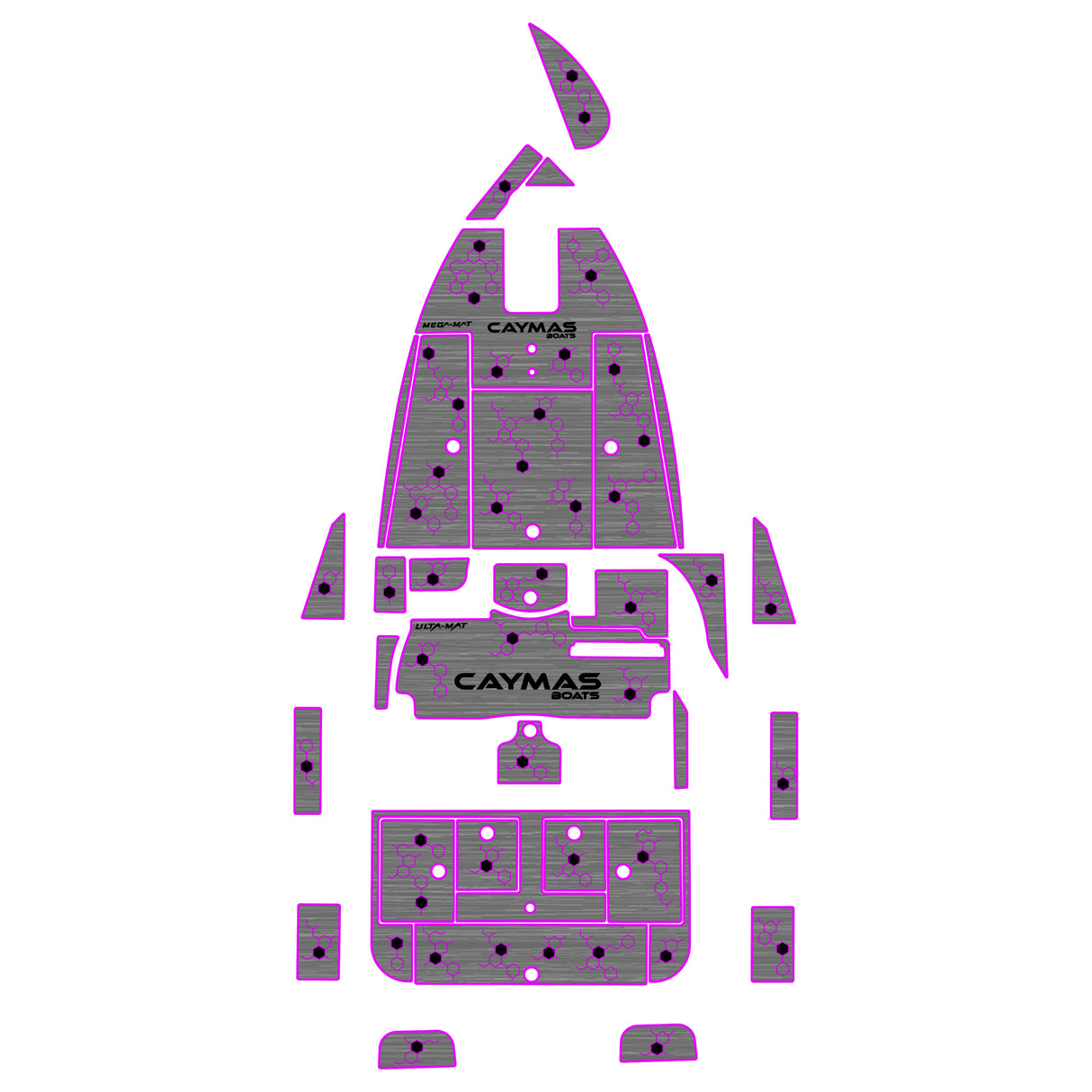 Ulta-Mat by Hennessey Outdoors - CAYMAS 2007 201 PRO Full Boat