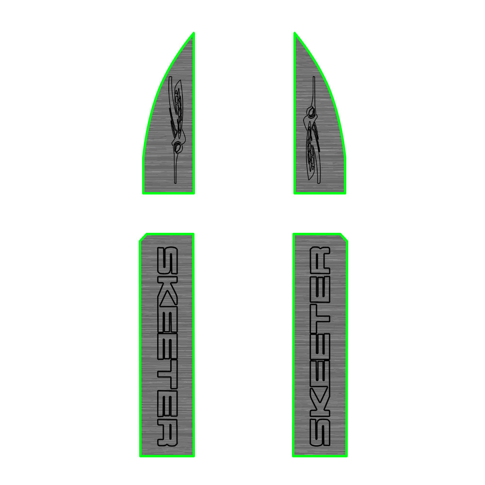 Ulta-mat by Hennessey Outdoors: 2020+ Skeeter ZX150 Trailer Pads