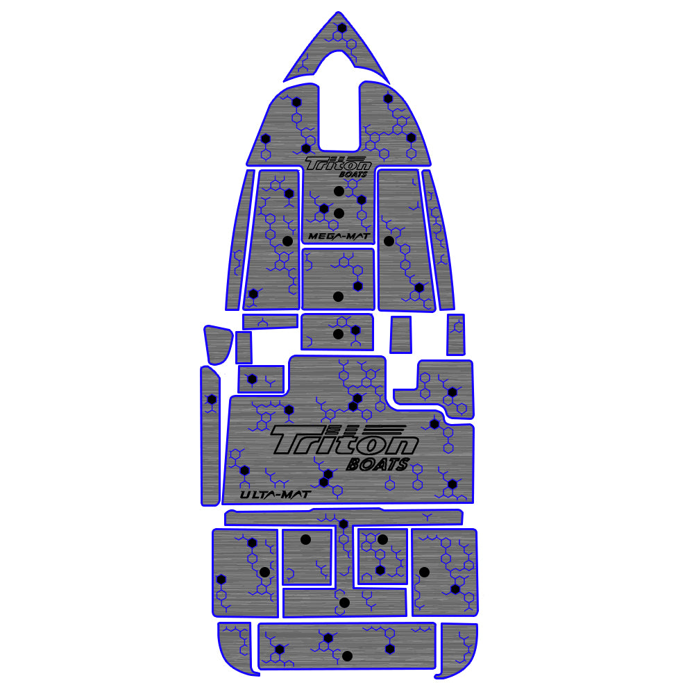 Ulta-Mat by Hennessey Outdoors - 2005 Triton TR186 Full Boat