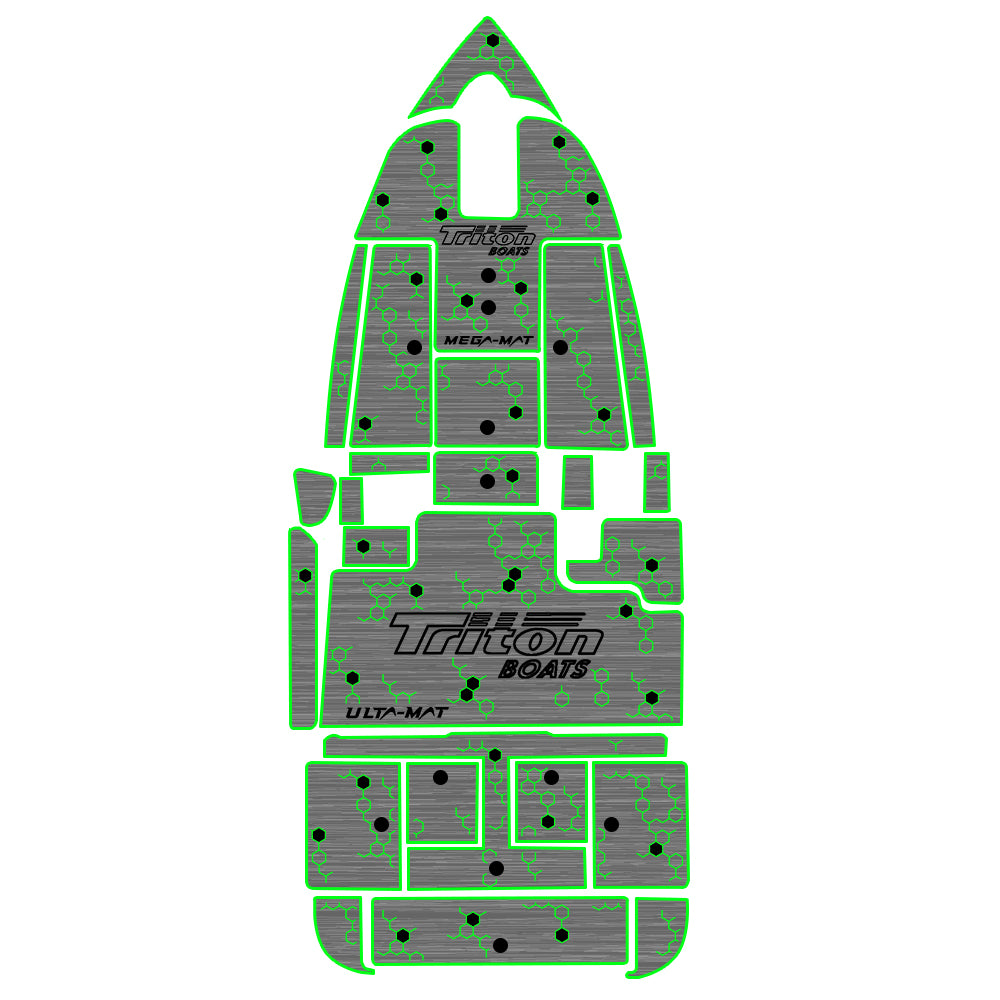 Ulta-Mat by Hennessey Outdoors - 2005 Triton TR186 Full Boat
