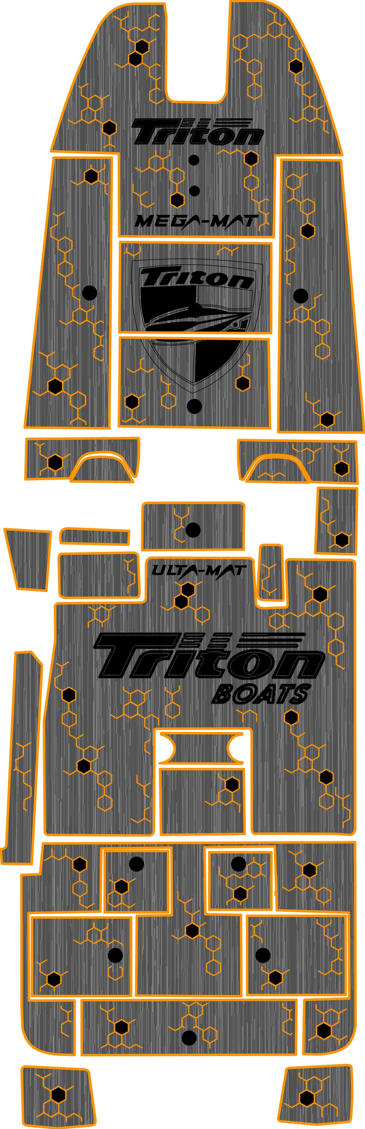 Ulta-Mat by Hennessey Outdoors - 2007 Trtion 20X2 Full Boat