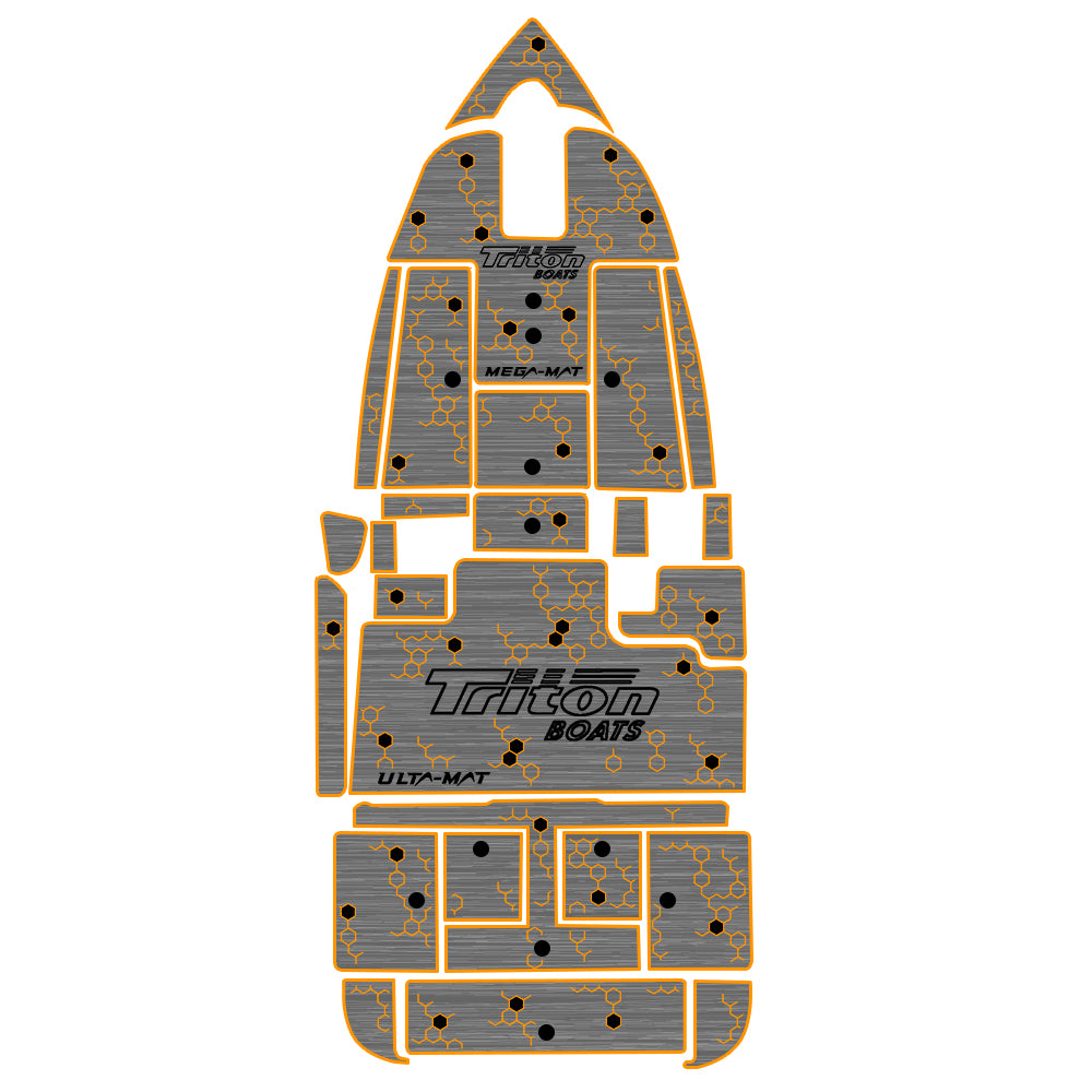 Ulta-Mat by Hennessey Outdoors - 2005 Triton TR186 Full Boat