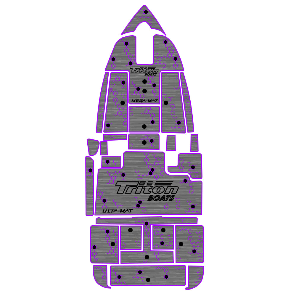 Ulta-Mat by Hennessey Outdoors - 2005 Triton TR186 Full Boat