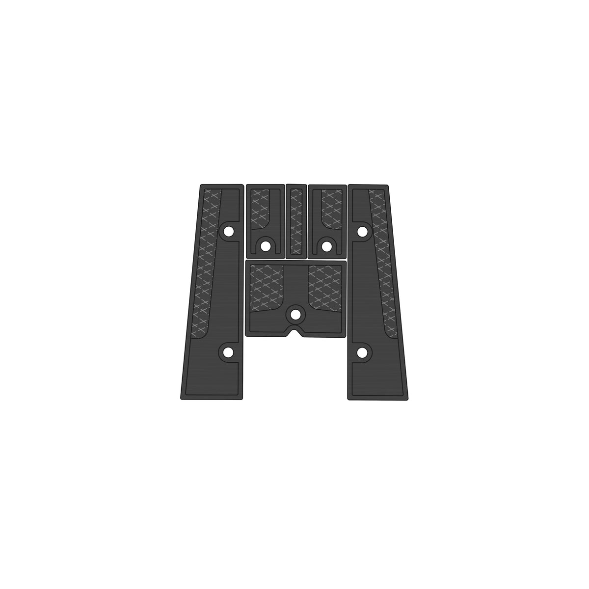 Ulta-Mat by Hennessey Outdoors - BASSCAT 2006 PUMA BELT LINE GHOST full boat