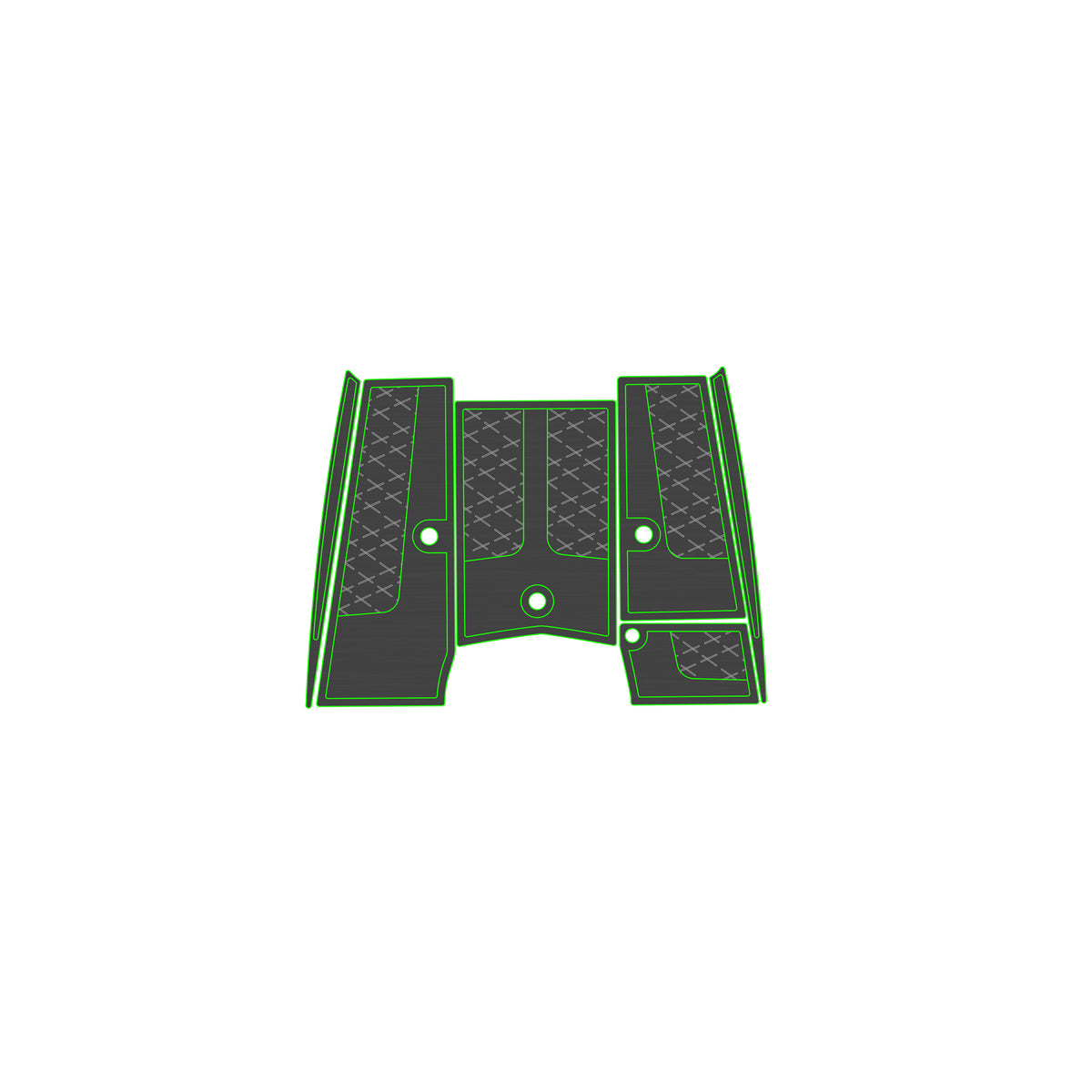 Ulta-Mat by Hennessey Outdoors - SKEETER 2022 FXR20 BELT LINE GHOST full boat