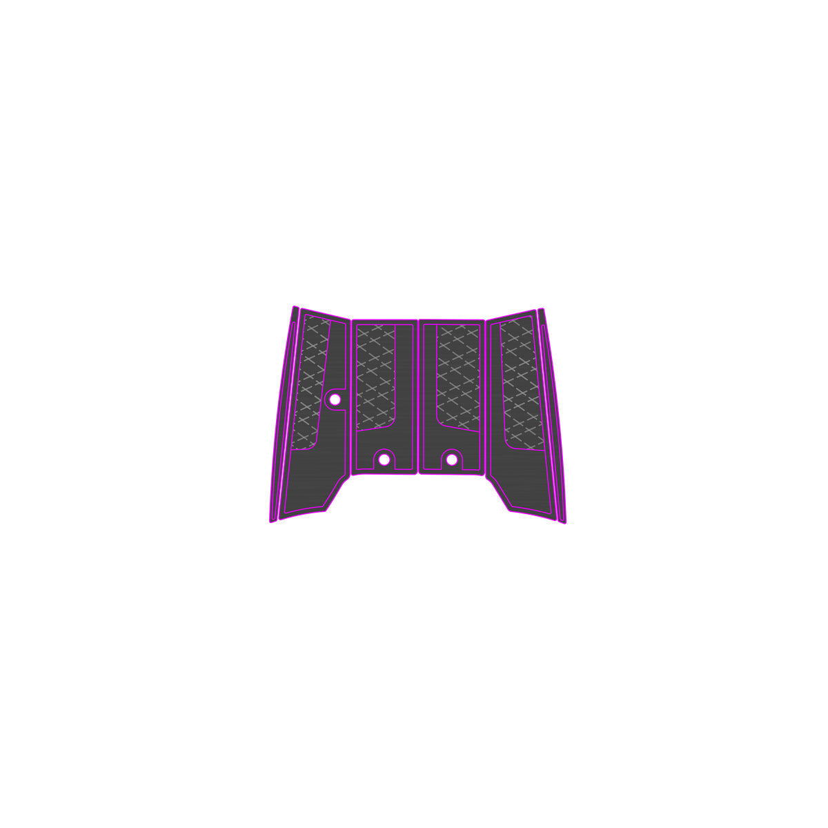 Ulta-Mat by Hennessey Outdoors - NITRO 2023 Z21XL BELT LINE GHOST full boat