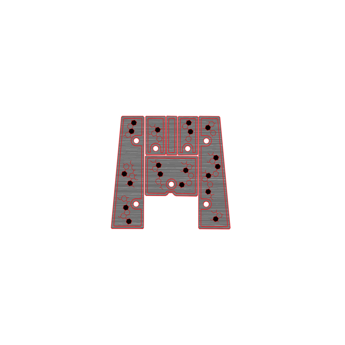 Ulta-Mat by Hennessey Outdoors - 2006 BASSCAT PUMA MAT KITS