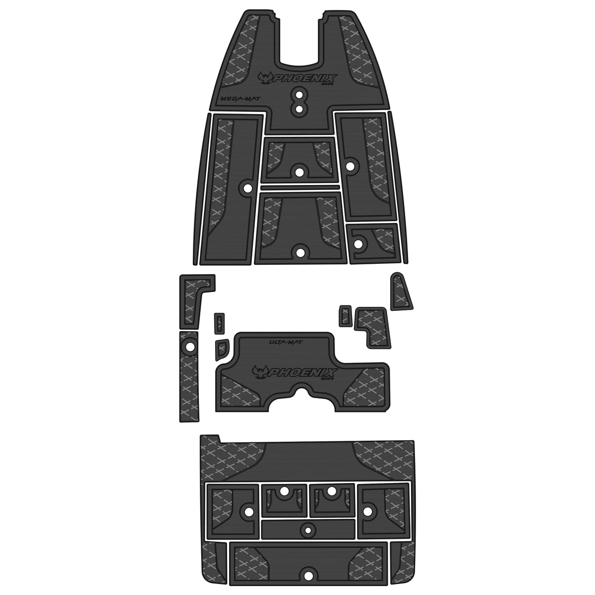 Ulta-Mat by Hennessey Outdoors - Ghost Pattern Phoenix full boat