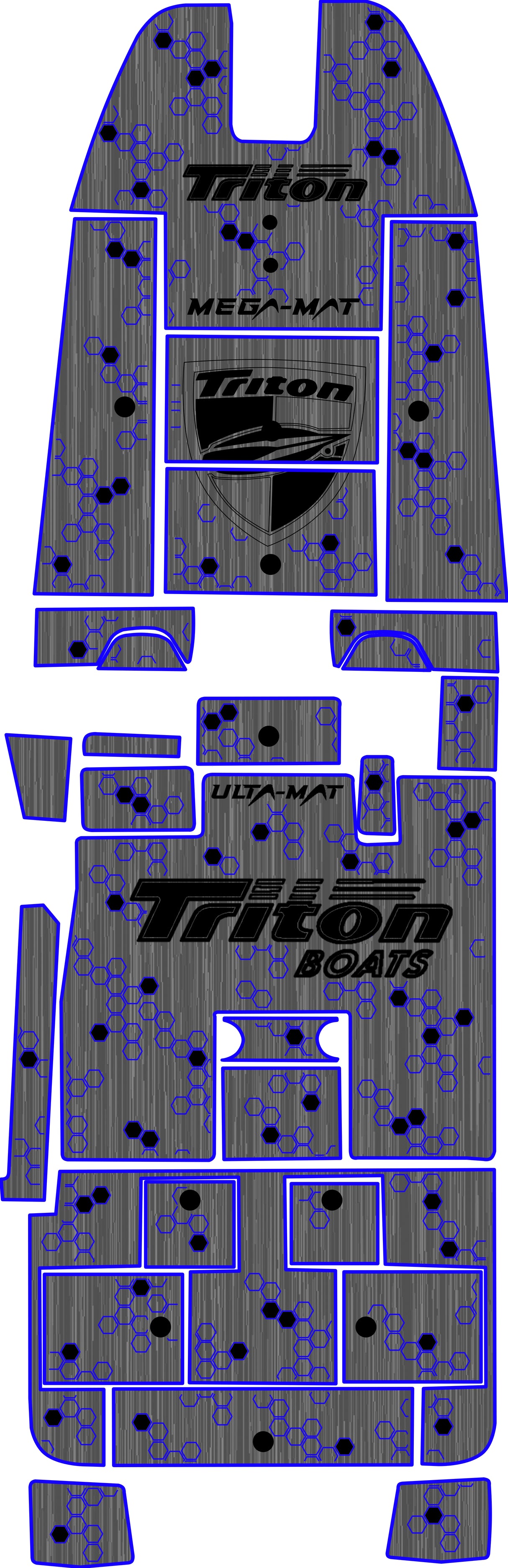 Ulta-Mat by Hennessey Outdoors - 2007 Trtion 20X2 Full Boat