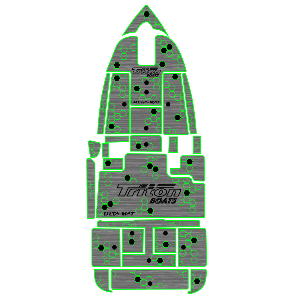 Ulta-Mat by Hennessey Outdoors - 2005 Triton TR186 Full Boat