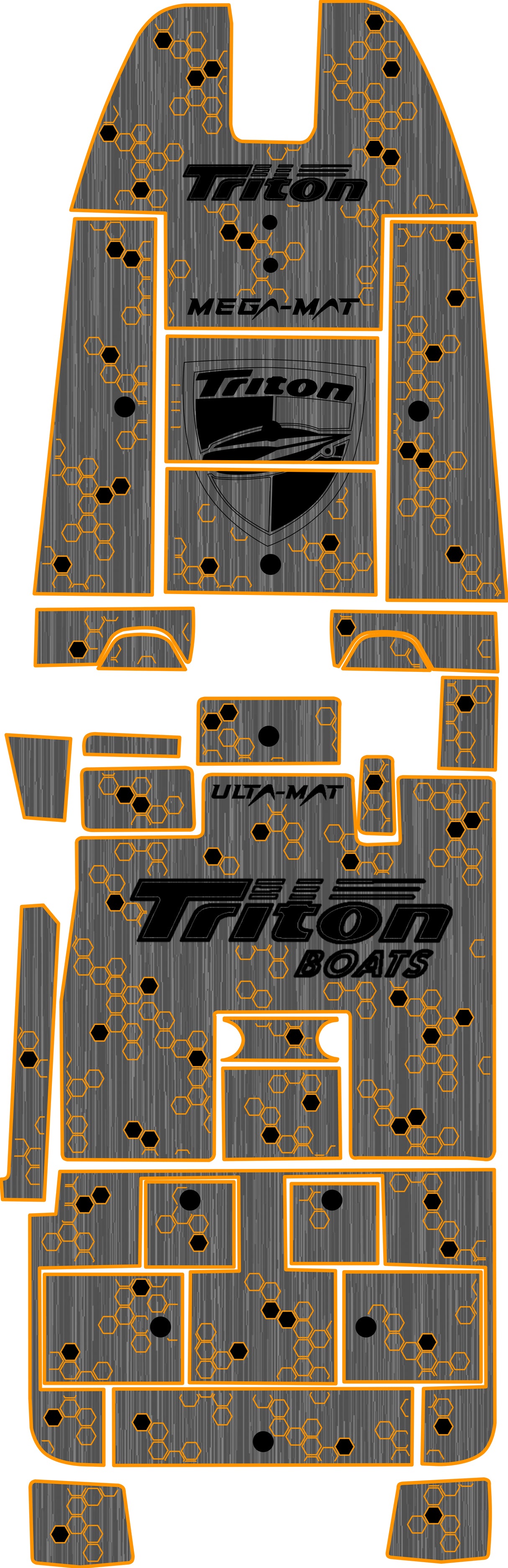 Ulta-Mat by Hennessey Outdoors - 2007 Trtion 20X2 Full Boat