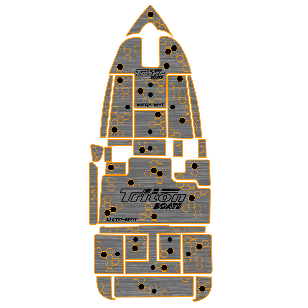 Ulta-Mat by Hennessey Outdoors - 2005 Triton TR186 Full Boat