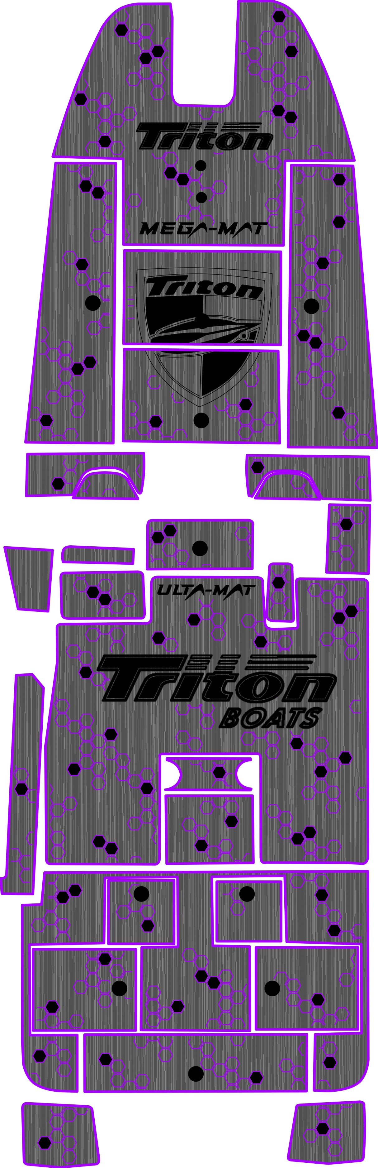 Ulta-Mat by Hennessey Outdoors - 2007 Trtion 20X2 Full Boat