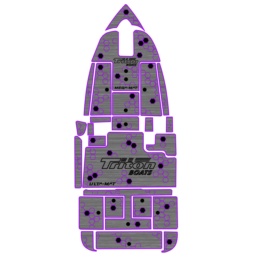 Ulta-Mat by Hennessey Outdoors - 2005 Triton TR186 Full Boat