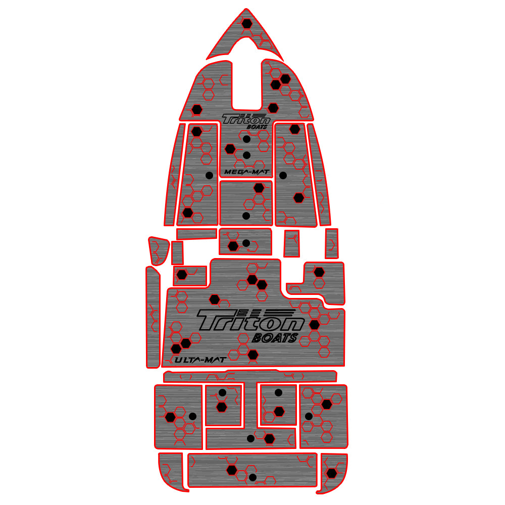 Ulta-Mat by Hennessey Outdoors - 2005 Triton TR186 Full Boat