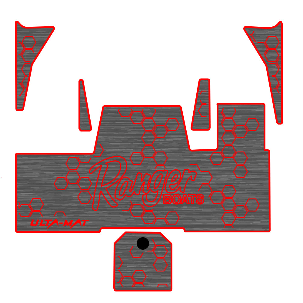 Ulta-Mat by Hennessey Outdoors: 2022-2025 Ranger 520R Cockpit Kit