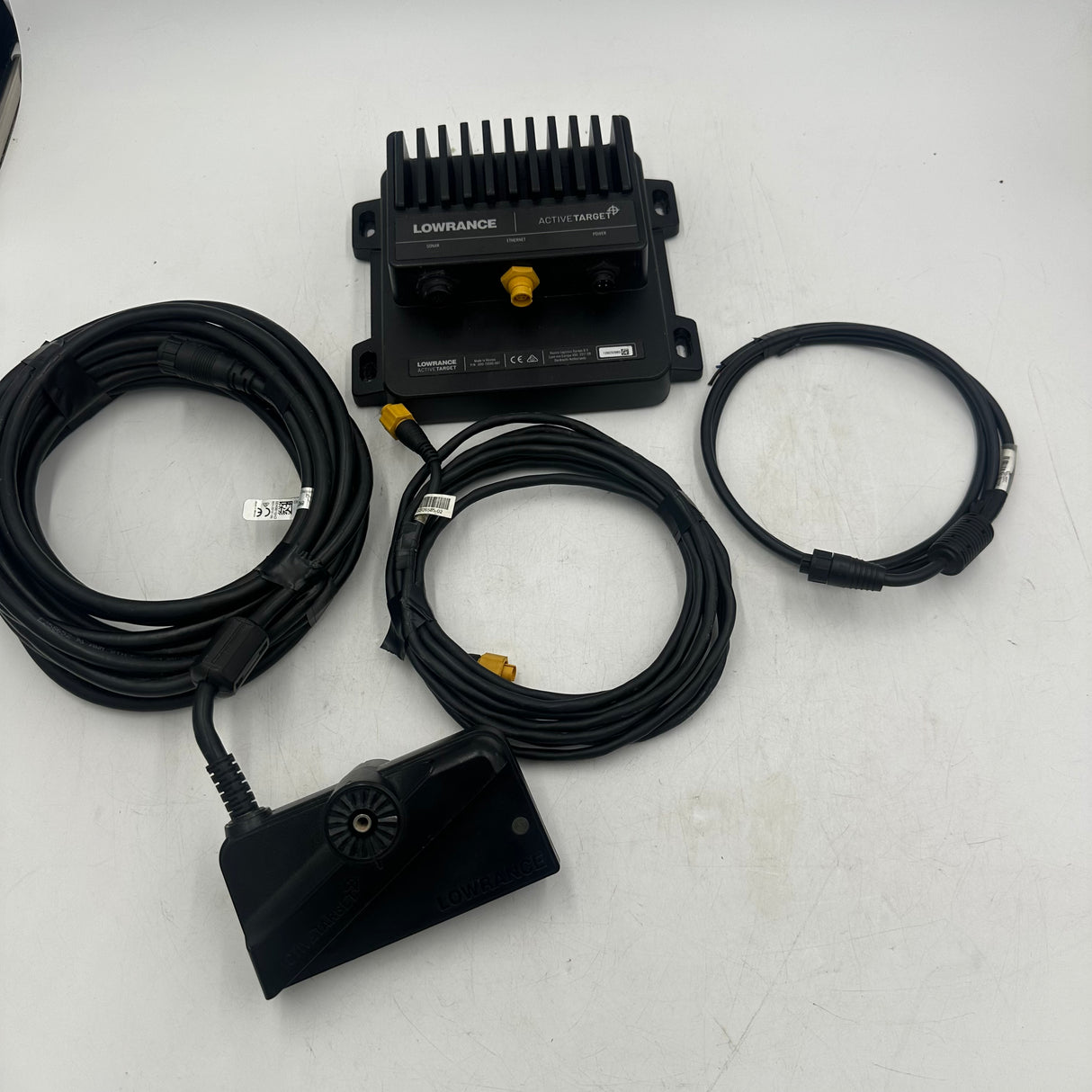LOWRANCE ACTIVETARGET TRANSDUCER AND BLACKBOX