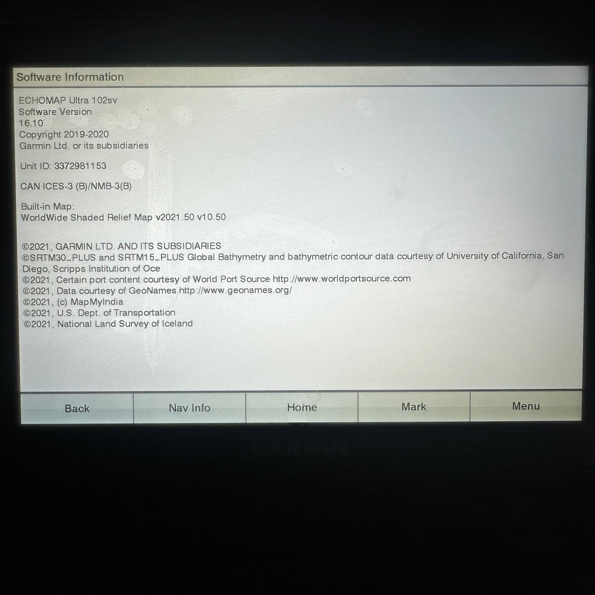 GARMIN ECHOMAP ULTRA 102sv 10"