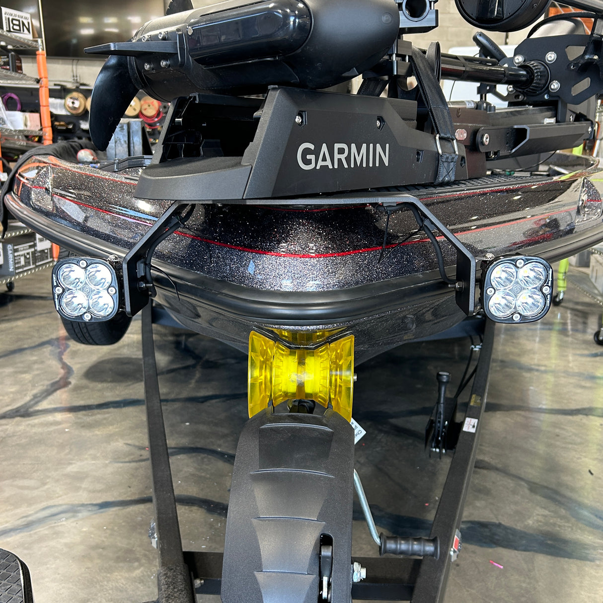 H.O.E BOW HEADLIGHT BRACKET