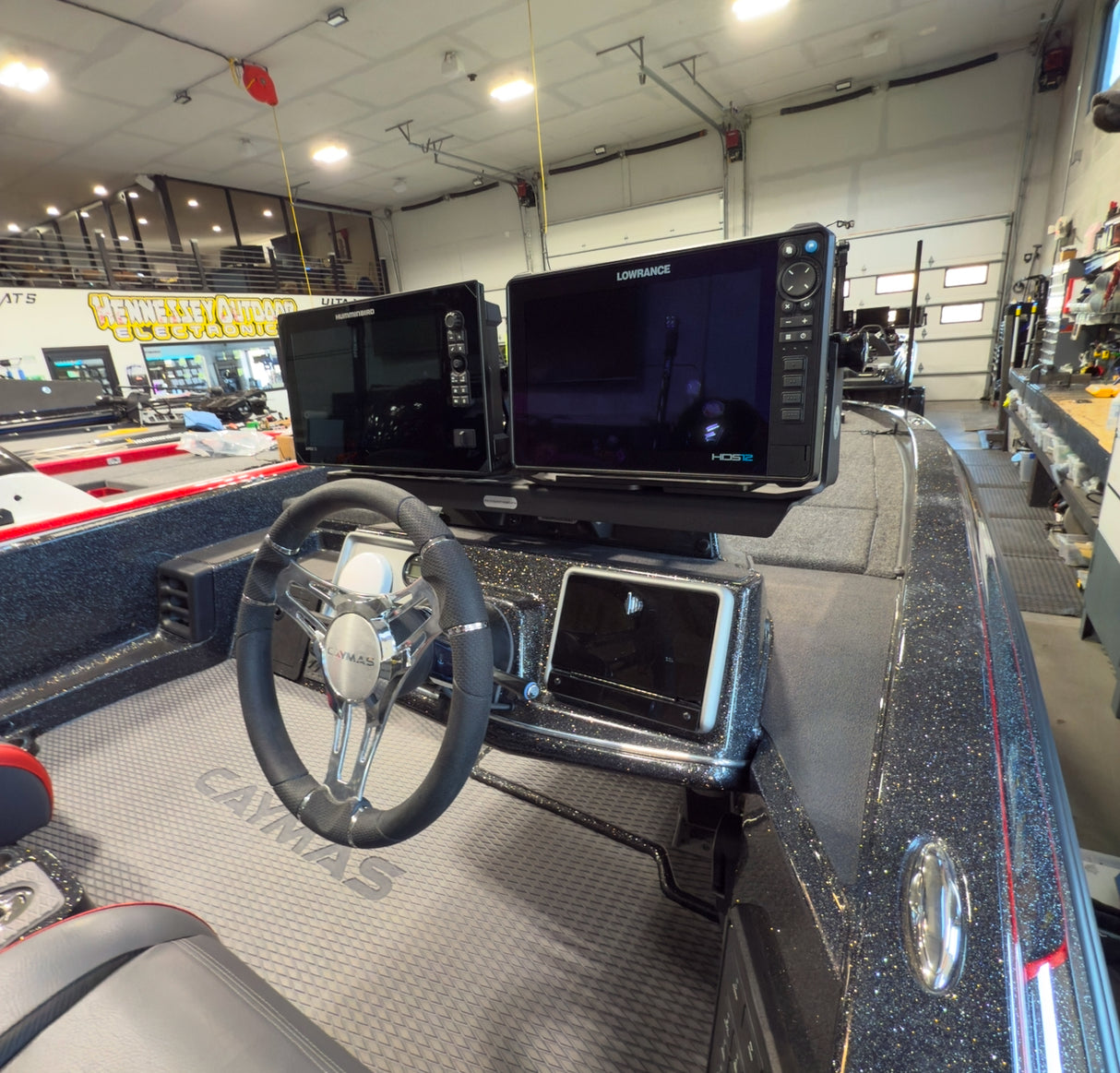 H.O.E DUAL CONSOLE MOUNT SYSTEM - CAYMAS CX19/CX20/CX21 2025