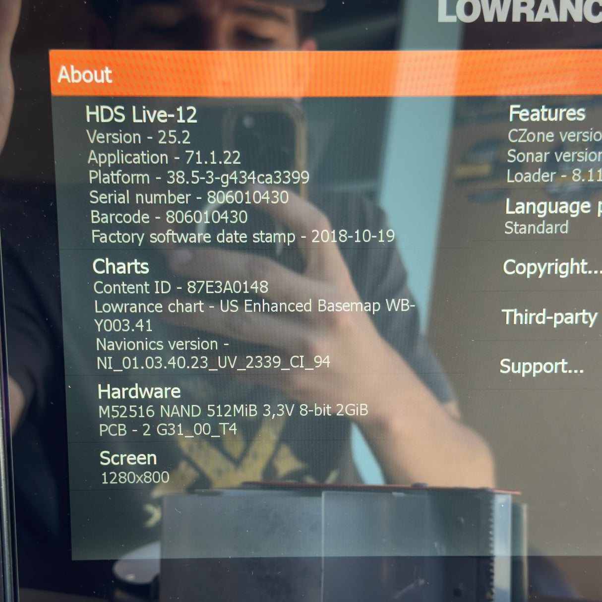 LOWRANCE HDS 12 LIVE