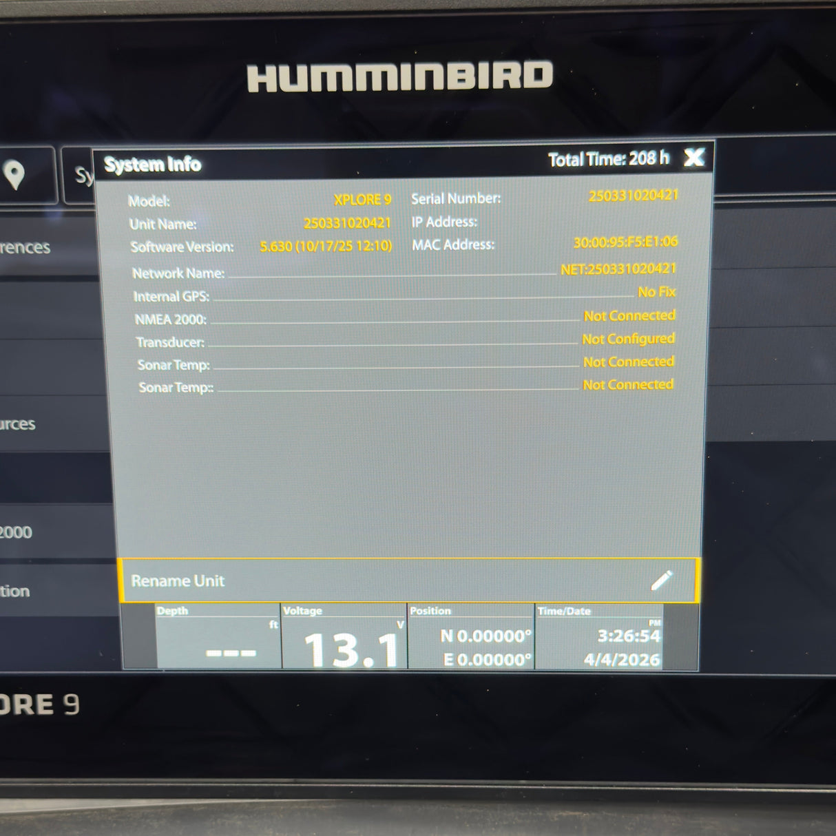 HUMMINGBIRD XPLORE 9 CMSI CHO