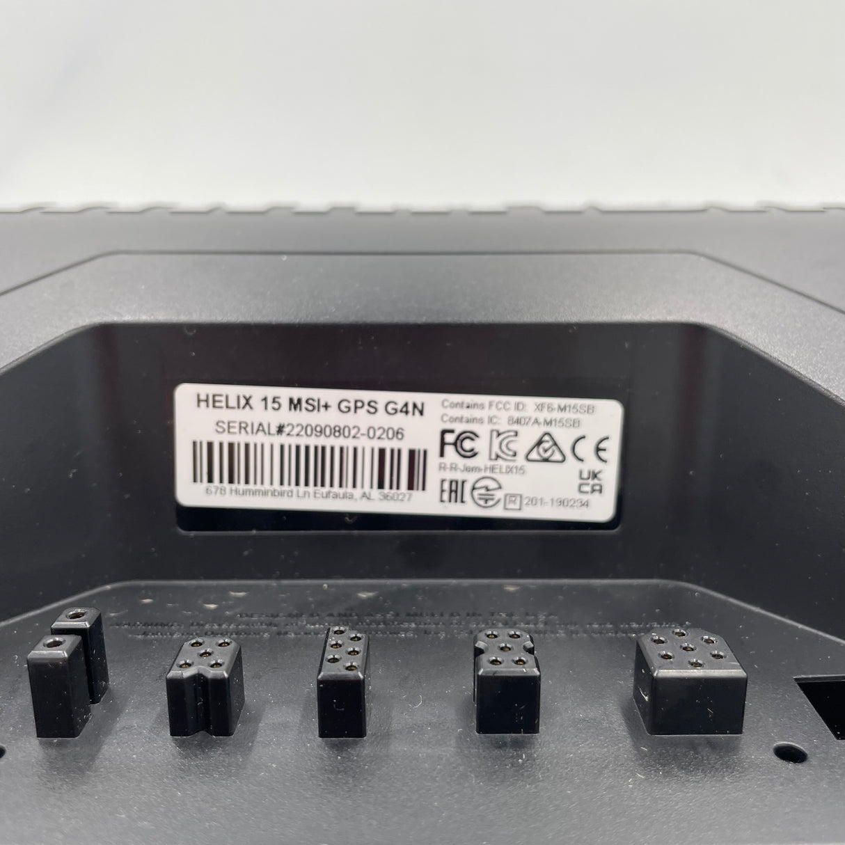 HUMMINBIRD HELIX 15 MSI G4N