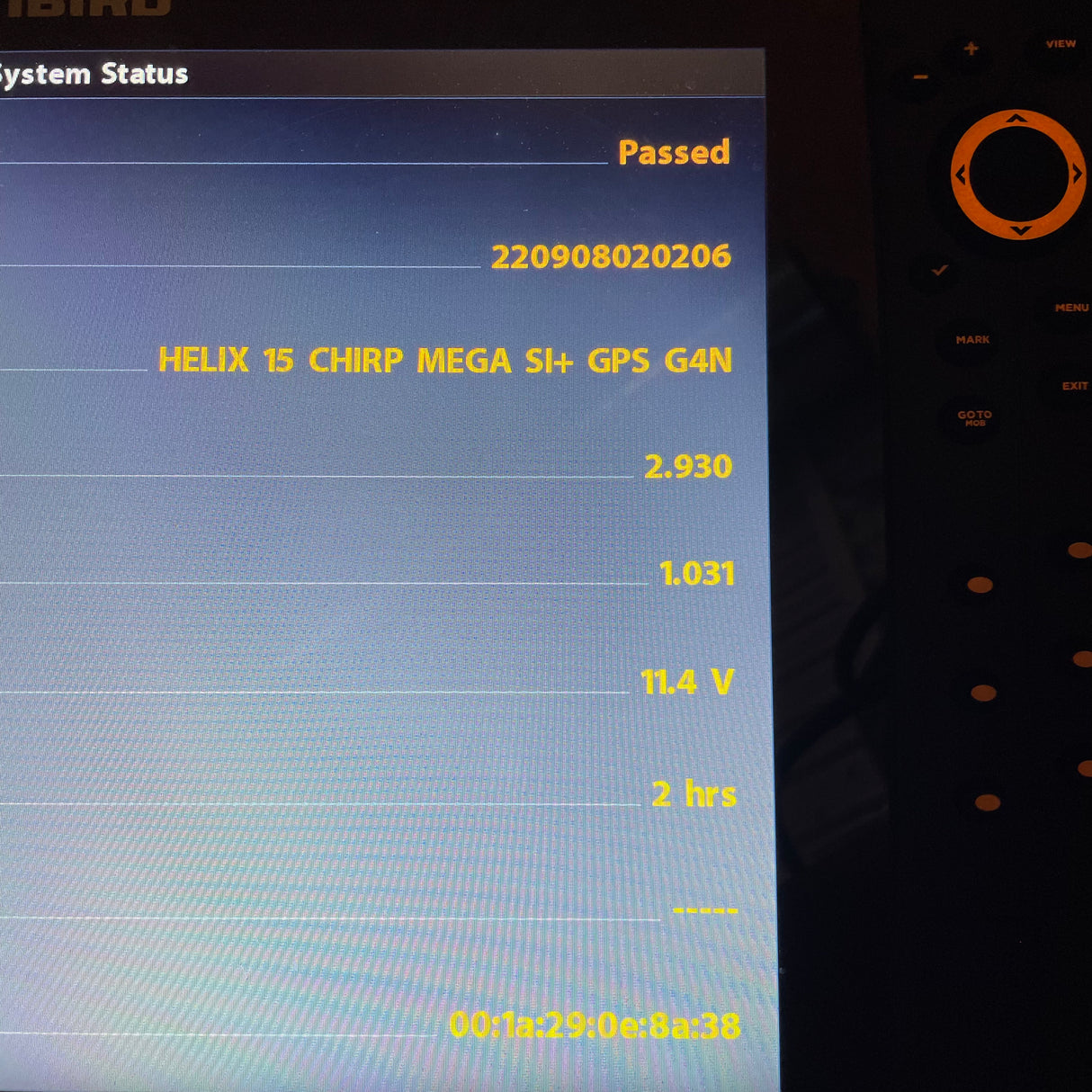 HUMMINBIRD HELIX 15 MSI G4N