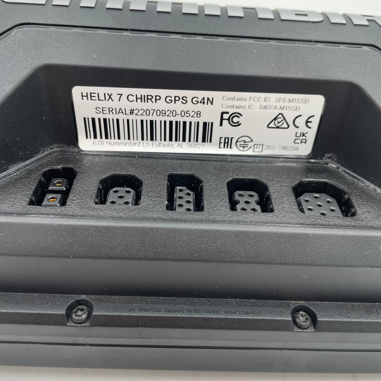 HUMMINBIRD HELIX 7 CHIRP G4N