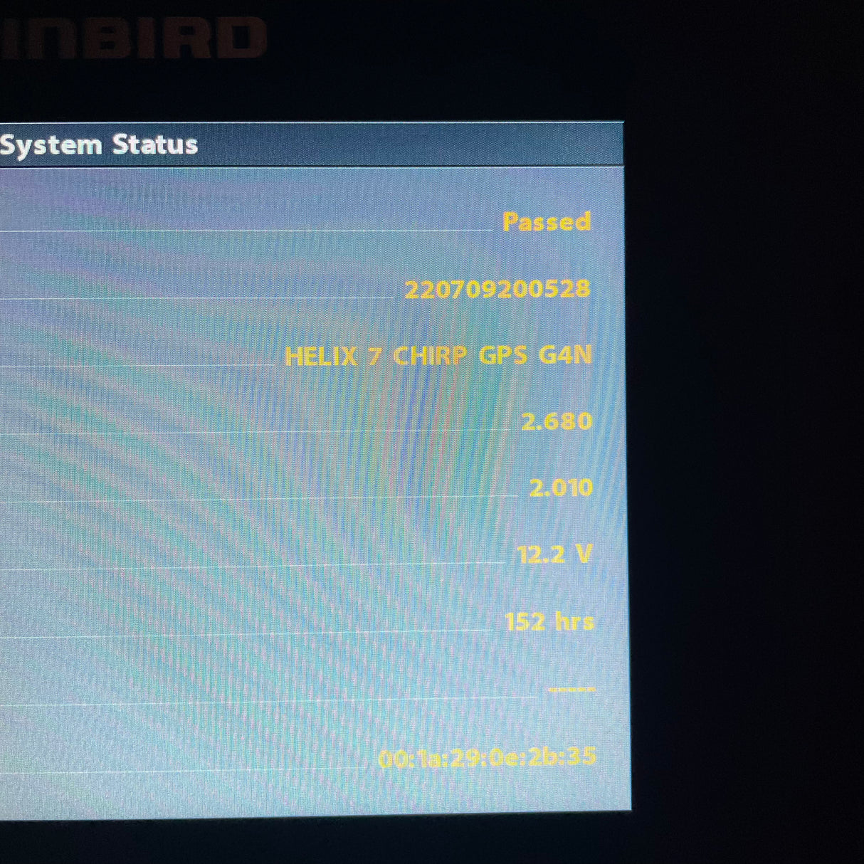 HUMMINBIRD HELIX 7 CHIRP G4N