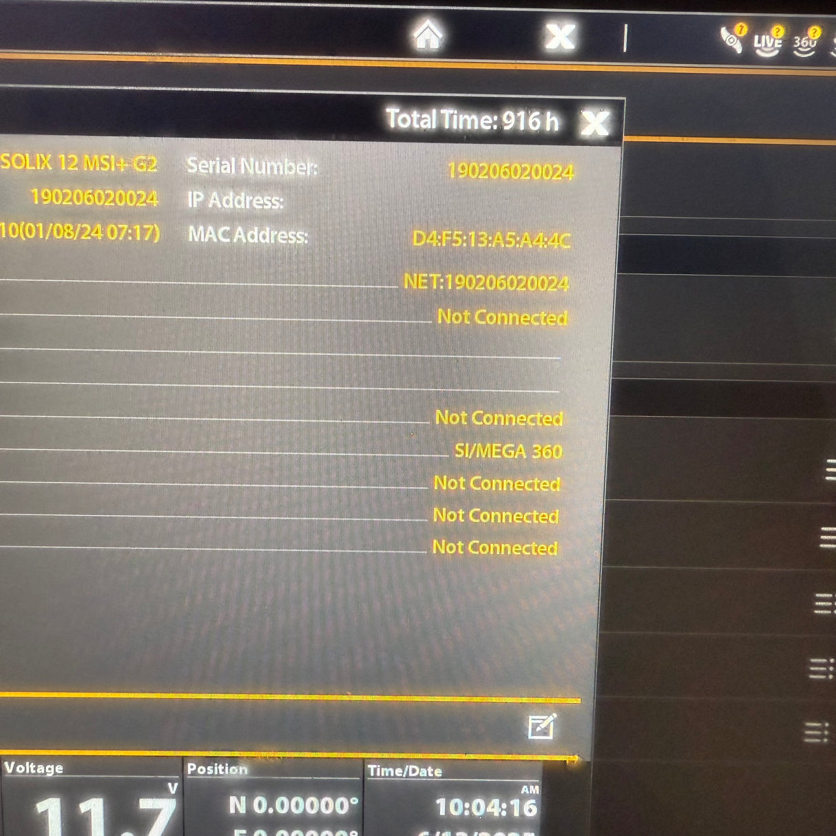 Humminbird Solix 12 MSI+ G2
