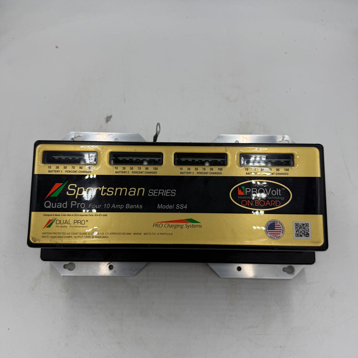 Dual Pro Sportsman 3-Bank On-Board Charger