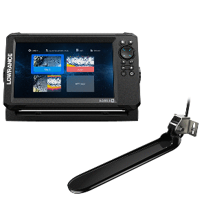 LOWRANCE EAGLE 9 W/TRIPLESHOT TRANSDUCER & INLAND CHARTS
