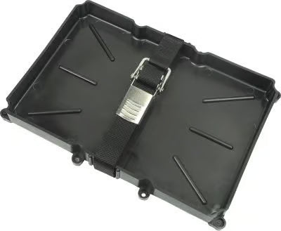SEACHOICE SEACHOICE 22053 BATTERY TRAY W/STRAP & STAINLESS-STEEL BUCKLE, 24/CS