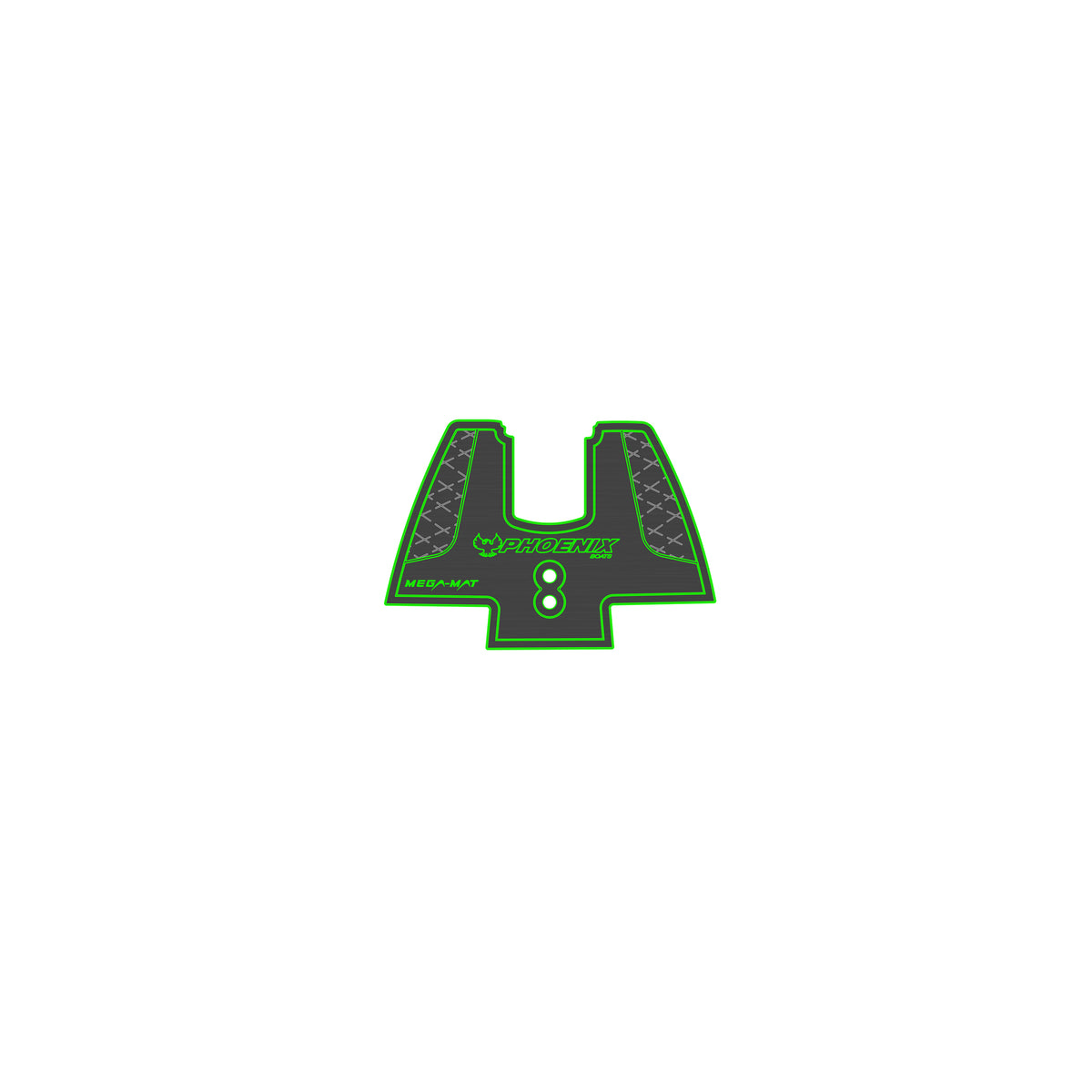 Ulta-Mat by Hennessey Outdoors - Ghost Pattern Phoenix full boat