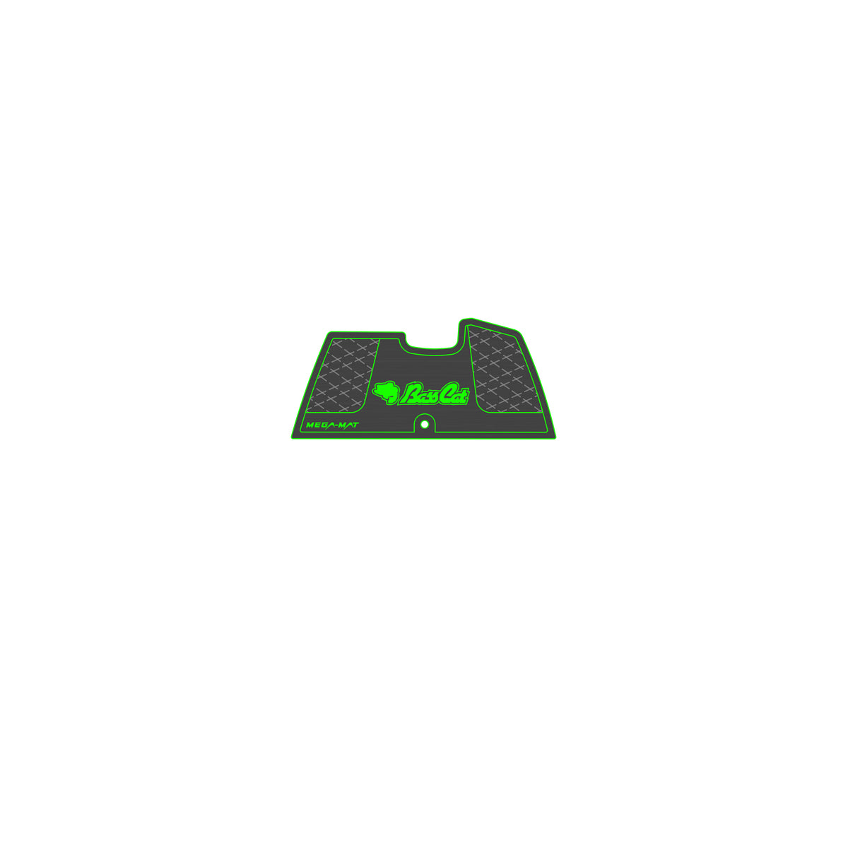 Ulta-Mat by Hennessey Outdoors - BASSCAT 2006 PUMA BELT LINE GHOST full boat