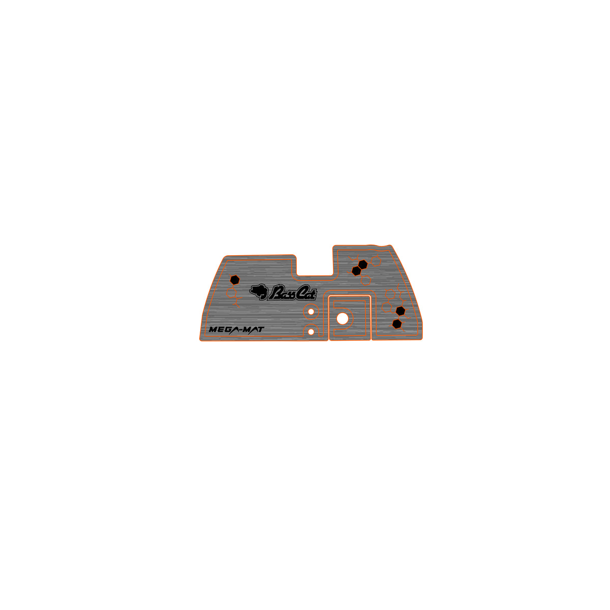 Ulta-Mat by Hennessey Outdoors - BASSCAT 2020 CARACAL BELT LINE DNA full boat